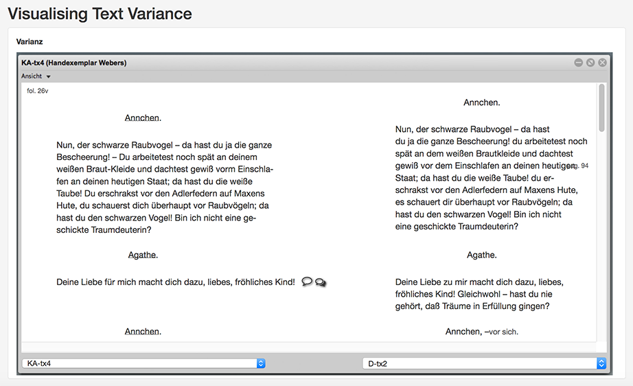 Text Variance